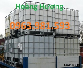 tank nhựa cũ 1000l, tank nhựa thanh lý 1 khối, tank nhựa 1 khối