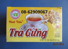 Trà Gừng - Sử dụng làm ấm bụng, giải cảm, ngửa say tàu xe, tiêu thực