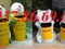 [4] thùng rác con thú nhựa hdpe, thùng rác chim cánh cụt, thùng rác cá heo
