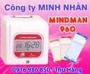 Tp. Hồ Chí Minh: Máy chấm công thẻ giấy Mindman M960 - tặng thẻ và kệ - 0916986850 Hằng CL1636678