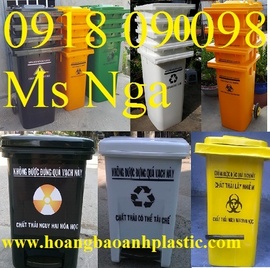 thùng đựng rác thải nguy hại, thùng đựng rác y tế, thùng chứa rác thải y tế 15 lít