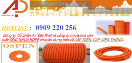 ống nhựa gân xoắn hạ cáp ngầm tại hưng yên