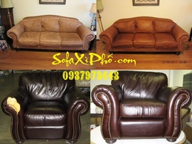 Bọc ghế sofa cổ điển tại hcm - Sửa ghế salon da bò cao cấp tại TPHCM