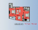 Tp. Hà Nội: Chung cư Ellipse Tower diện tích 78,3m giá 18tr, tầng trung CL1641603P4