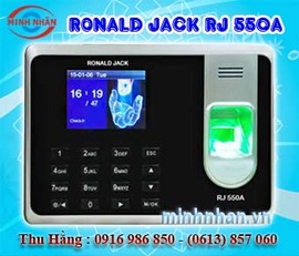 Máy chấm công Ronald Jack RJ-550A - lắp đặt toàn quốc - 0916986850 Thu Hằng