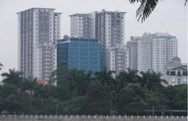 Cho thuê chung cư 165 Thái Hà 105m nội thất cơ bản giá thuê 11 triệu
