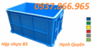 Phú Thọ: hộp nhựa bít b7, khay nhựa b2, thùng nhựa linh kiện ạ giá rẻ CL1643176P11