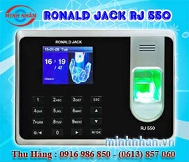 Máy chấm công Ronald Jack RJ-550 - lắp tận nơi - công nghệ mới 2016