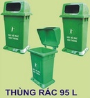 Tp. Hồ Chí Minh: Bán thùng rác 95 lít, thùng rác công cộng 95L - Thùng rác giá siêu rẻ CL1642676
