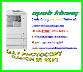 Máy photocopy Canon ir 2525, bán Canon ir2525 made in thailan giá rẻ nhất
