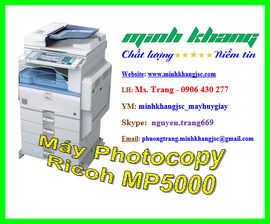 Máy photocopy Ricoh MP 5000 bán máy photo ricoh mp 5000 giá rẻ nhất