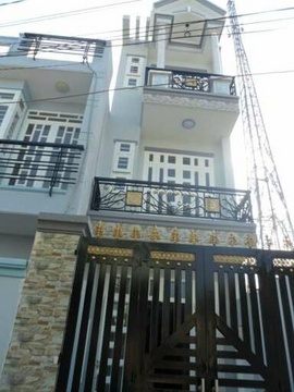 Nhà Chiến Lược DT: 4x13m nhà 1 trệt 2 lầu có 3 PN