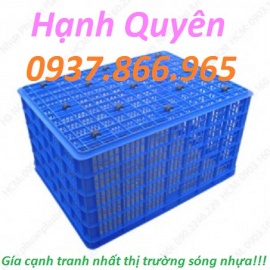 sóng nhựa bánh xe, rổ nhựa rỗng hs007, thùng nhựa đặc b4, khay nhựa bít b7