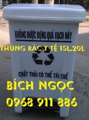 Tp. Hồ Chí Minh: Thùng rác y tế đạp chân, thùng đựng rác thải y tế 15l, 20l, 60l, 120l, 240l CL1647359P15