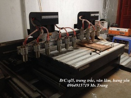 Máy cnc 2517- 12 đầu 10 đầu đục tranh 2 đầu đục tượng