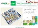 Tp. Hà Nội: Diện tích 100m CC Ecogreen City giá 25tr, tầng 1503, CT4 CL1654166P16