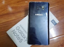 Bán Samsung Note 5 hình thức đẹp, màu xanh Sapphire,