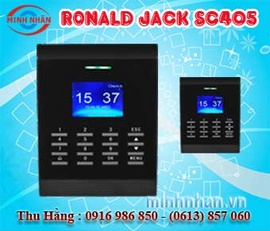 Máy chấm công thẻ cảm ứng Ronald Jack SC-405 - công nghệ mới 100%