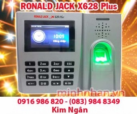 RONALD JACK X628 Plus máy chấm công vân tay giá cực tốt. Lh:19007177-0916986820