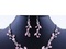 [1] Bộ nữ trang Glamorousky Elegant Rose Necklace with Purple Austrian Element