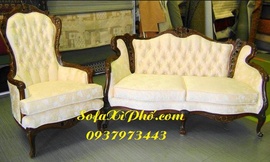 Bọc lại ghế sofa vải nỉ, vải nhung - Sửa ghế sofa bàn ăn hcm