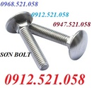 Tp. Hà Nội: Bán bu lông đầu tròn cổ vuông inox 0913. 521. 058 bu lông đầu tròn mạ kẽm CL1650215P6