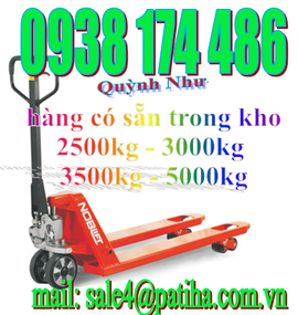 xe nang tay keo hang 2500kg,xe nang tay 2500kg,xe nang tay 2.5 tan