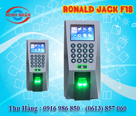 Máy chấm công Ronald Jack F18 - kiểm soát cửa chuyên nghiệp giá rẻ 0916986850