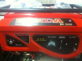 nhà cung cấp máy phát điện chính hãng honda SH3500 tốt nhất