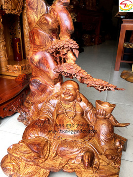 Phật Di Lặc gỗ cẩm (PL620)