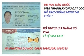 Tuyển sinh du học hàn quốc theo diện bão lãnh của giáo sư