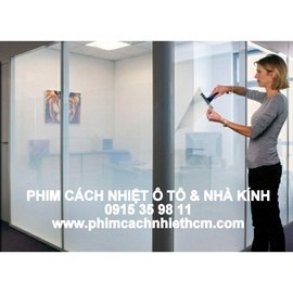 thi công dán decal, phim cách nhiệt, phim chống nóng