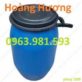 Thùng phy công nghiệp, thùng phy nhựa, thùng phy sắt, 200l, 100l