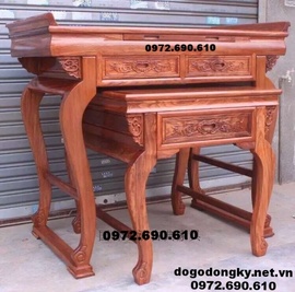 Mẫu Bàn thờ gia tiên đẹp dogodongky. net. vn ST82