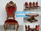 [1] Bọc ghế louis cổ điển khung gỗ Bọc ghế bàn ăn cổ điển cao cấp tại hcm