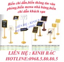 Tp. Hà Nội: Bục phát biểu, biển chỉ dẫn, biển thông tin nhà hàng khách sạn CL1694489P9