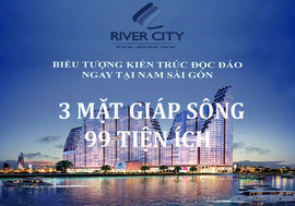 *^$. * RIVER CITY Q. 7 - TUYỆT TÁC THIẾT KẾ- 3 MẶT TIỀN SÔNG- 99 TIỆN ÍCH 1. 39