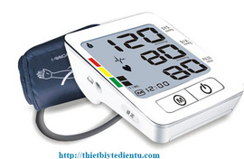 Máy đo huyết áp giá rẻ, tự động hiển thị kết quả và phân loại chỉ số huyết áp