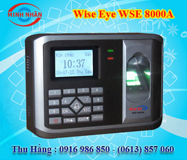 máy chấm công Nhơn Trạch Wise Eye 8000A - lắp tại Đồng Nai