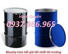 sản xuất thùng phuy sắt, thùng phuy nhựa HDPE, thung phuy cũ 120lit giá rẻ