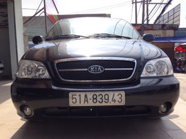 Kia Carnival AT 2009, màu đen, giá tốt