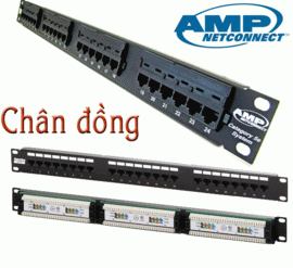 Patch Panel Cat6 - 48 Port, Nhân liền