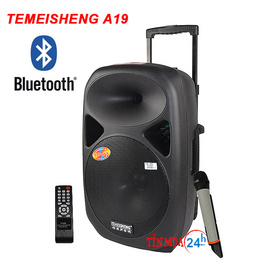 Loa di động Temeisheng A19 – loa vali kéo hát karaoke công suất lớn