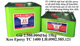 Keo Epoxy xử lý nứt TC-E206, TCK-E500, TCK-1400, TC-1401