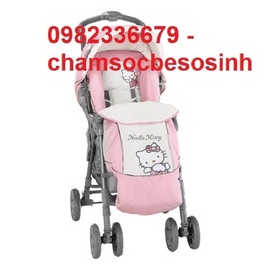 Xe đẩy hello kitty brevi grillo 2. 0 bre711 – km giảm giá