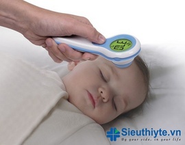 Cách đo nhiệt độ thân nhiệt cho trẻ