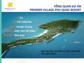 **** Bán dự án biệt thự Premier Village Phú Quốc nơi nghỉ dưỡng đẳng cấp
