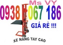 Tp. Hồ Chí Minh: Xe nâng tay cao 1 tấn cao 1. 6 mét, xe nâng tay cao giá rẻ, xe nâng hàng lên cao, CL1659149