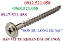 Tp. Hà Nội: Bán buôn bán lẻ Vít tự khoan Inox M4 ha noi 0947. 521. 058 vít tôn Inox D5 CL1659751P3