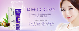 Kem trang điểm CC Cream Koee, 3 phút da sáng mịn màng